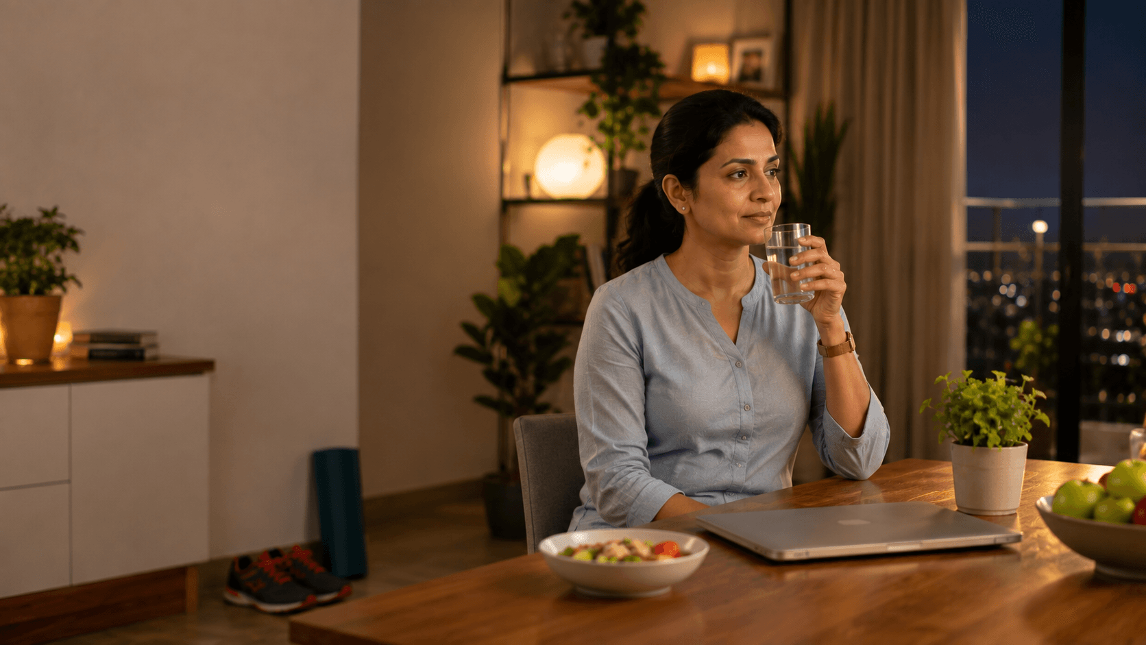 Amit Sarvaiya enjoying an active, healthy lifestyle outdoors